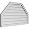 Ekena Millwork Octagonal Top Surface Mount PVC Gable Vent w/ 2"W x 2"P Brickmould Sill Frame, 42"W x 24"H GVPOT42X2403SN - alternate 5